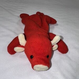 Ty Beanie Babies "Tabasco" The Bull No Tag 1995‎ Retired Animal Plush Toy